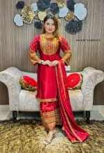 Garara 3 piece Original soft jorjet Kapoor - Image 2