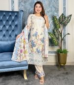 Pakistani dising Readymate pure coton3 pc - Image 3