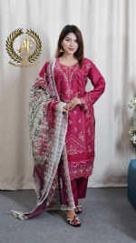 Pakistani Elite Design Party Wear (YF-132) - Image 4