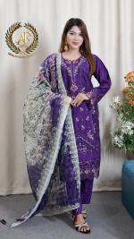 Pakistani Elite Design Party Wear (YF-131) - Image 4